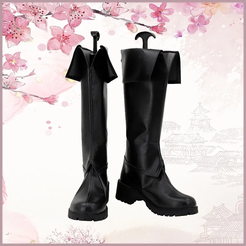 Anime Bungo Stray Dogs Fyodor D Fyodor Dostoevsky Cosplay Shoes Handmade Faux Leather Costume Boots