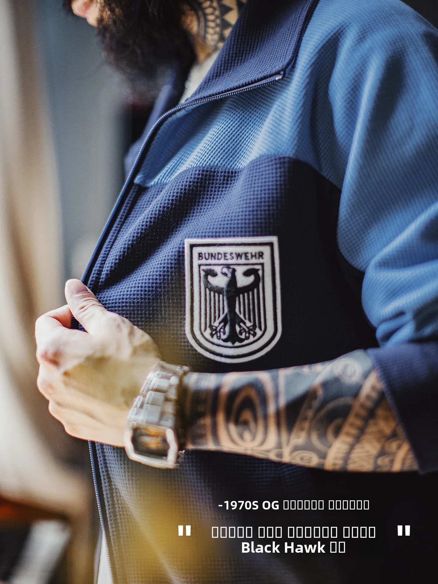 

Maden American Sle Color Blo Jaet Long Sve Stand Collar Training Clothes Breathable Outerwear for Men Autumn