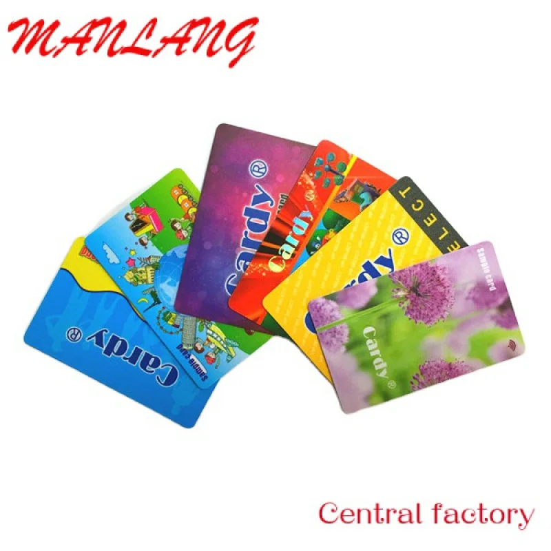 Custom  Customized Printing Access Control RFID NFC PVC Smart Card 13.56MHz MIFARE Classic EV1 1K/4K Chip Hotel Key Card