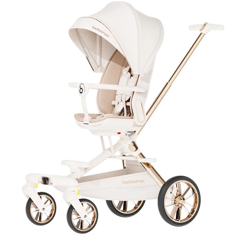 

Lightweight folding two-way stroller can sit on the baby carriage