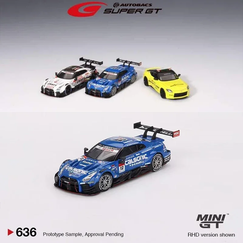 

MINI GT 1:64 GT-R Nismo GT500 #12 Team Impul 2021 SUPER GT SERIES #636