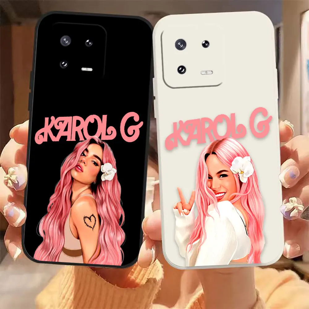 

Pop Singer K-Karol G Phone Case For Xiaomi 13 13T 12 12T 11 11T 10 10S 10i 9 9SE 8 CC9 5G Pro Ultra Lite Case Funda Shell Capa