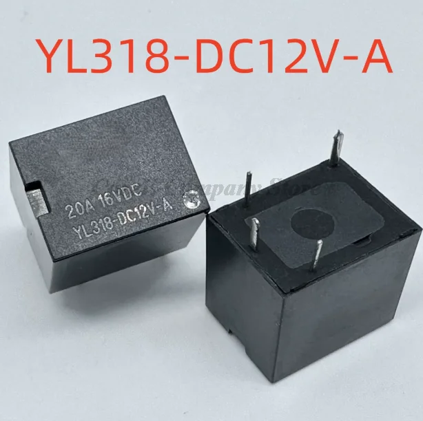 2PCS YL318-DC12V-A 4-pin 20A Relay YL318-DC12V-A T78A