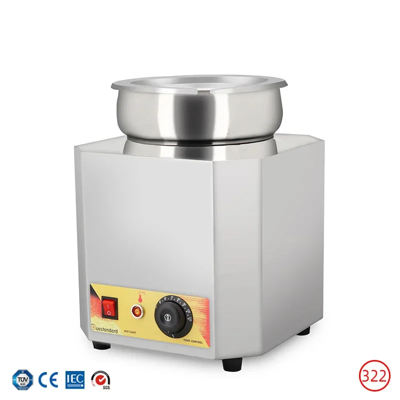New 5L/7L Sauce Warmer and Heater, Chocolate Melter, Double Boiler, Buffet Sauce Warmer, Single-Tank Electric Heater