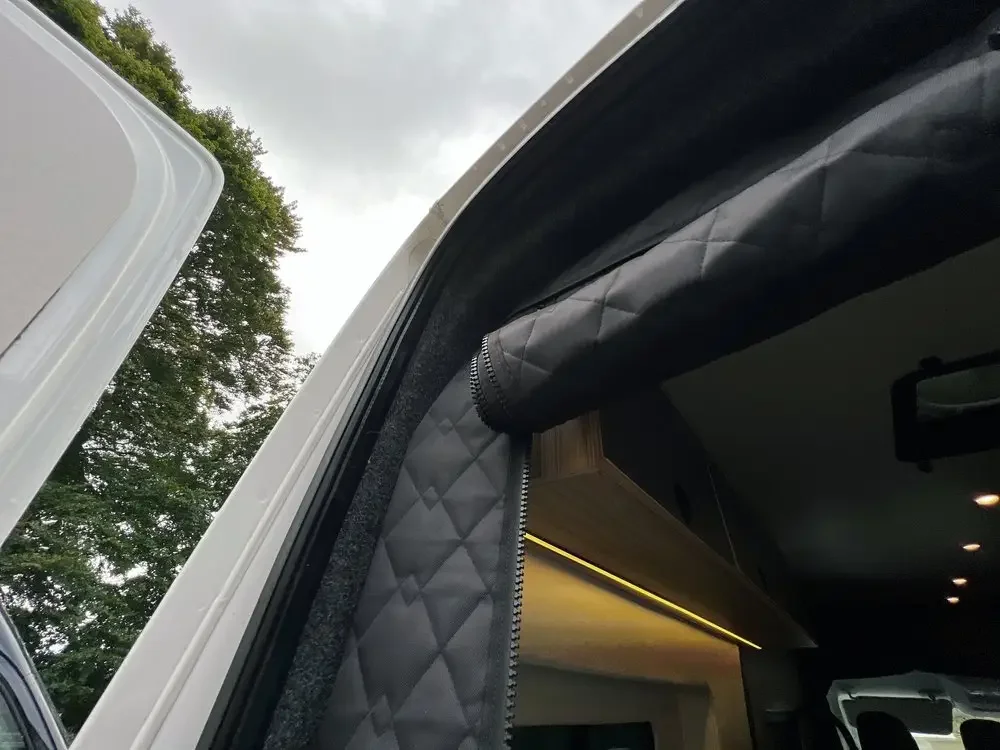 1 Buah Penutup Layar Termal Terisolasi Pintu Belakang RV Untuk Peugeot Boxer Fiat Ducato Citroen Relay Ram Promaster Aksesoris RV