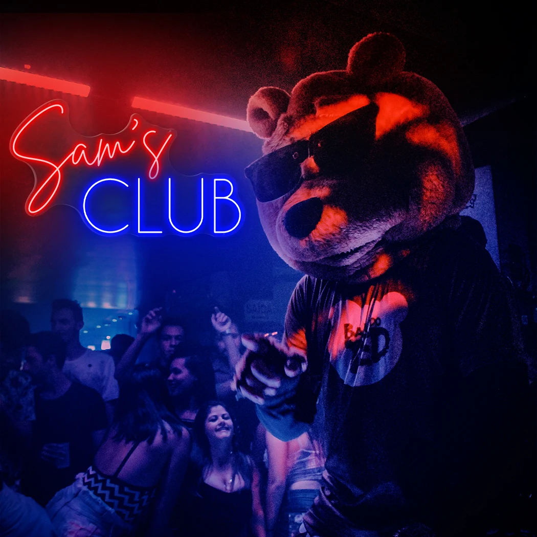 

Пользовательское название клуба Неоновая вывеска Светодиодное настенное художественное украшение Подарки для клубной вечеринки Бизнес Неоновая вывеска Индивидуальное украшение коммерческой комнаты