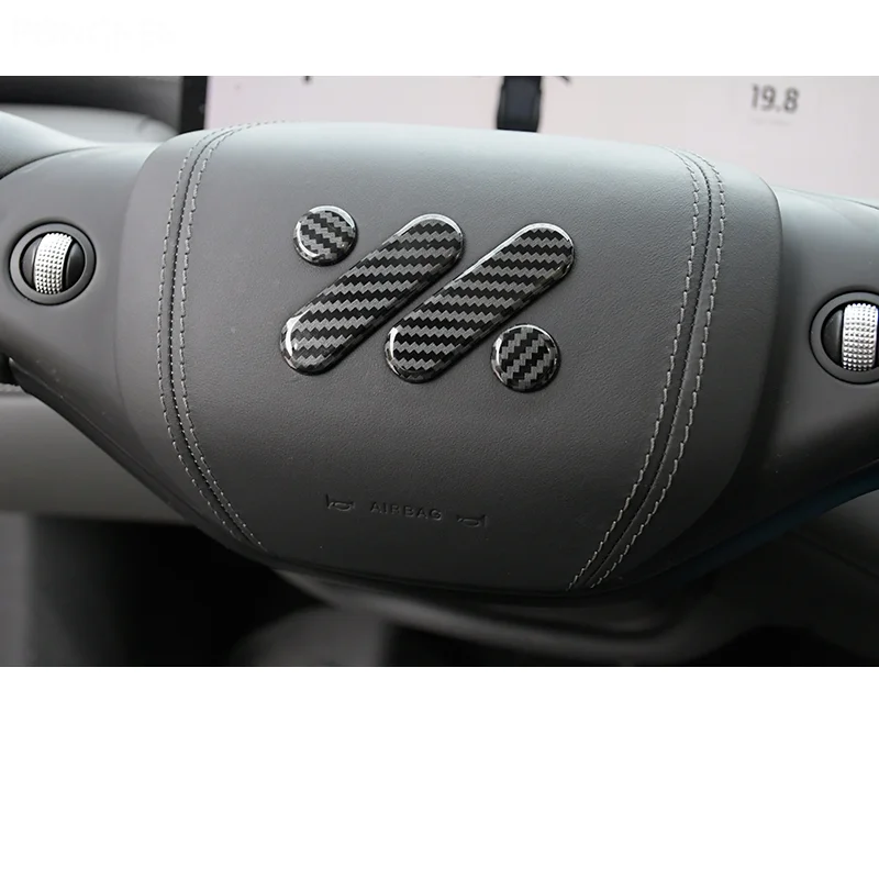 New For IM Motors MG IM6 LS6 LS7 2023-2025 Steering Wheel Color Change Sticker Decorative Sticker Automobile Modification Suppli