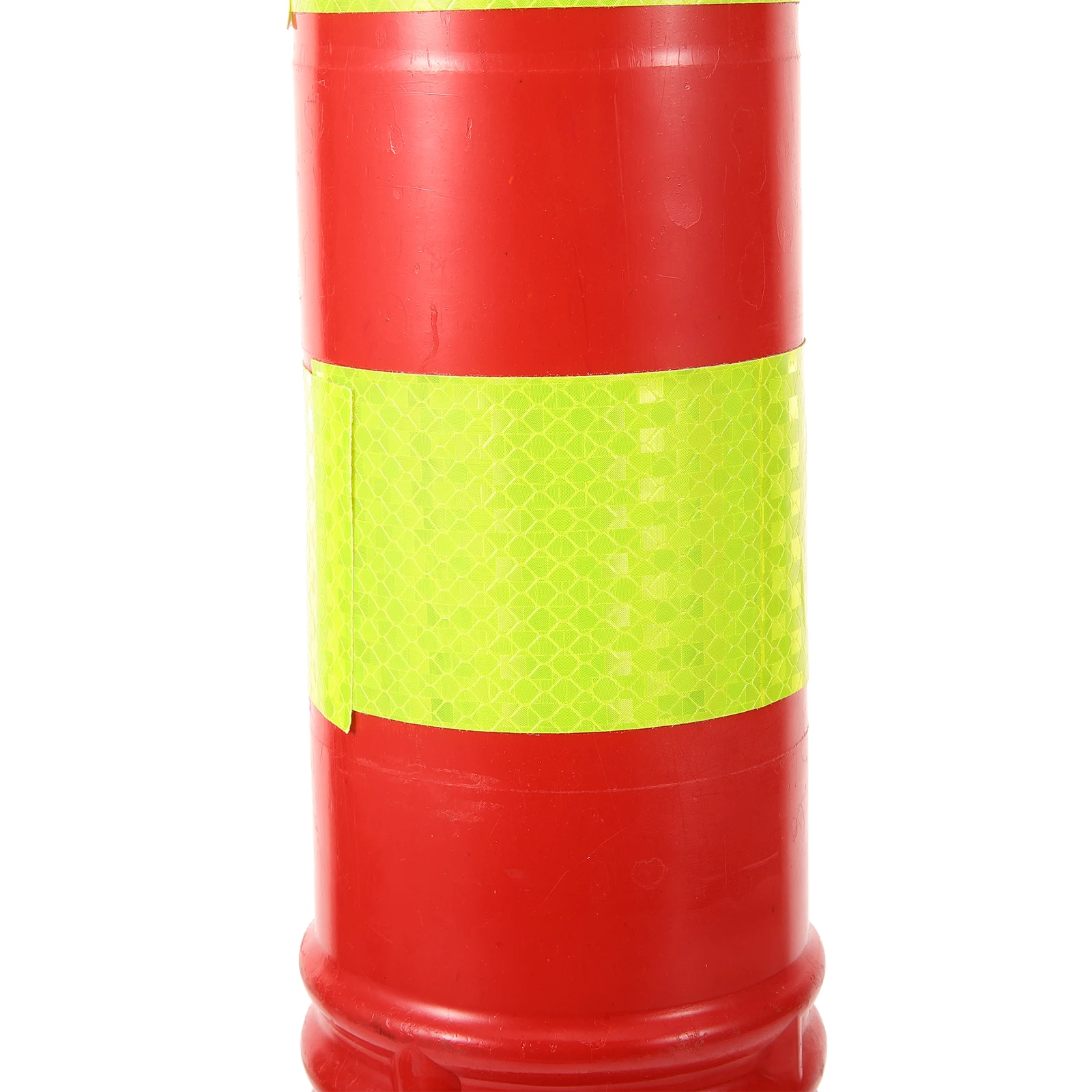 

Reflective Warning Bollards Driveway Barrier Security Post Isolation Column Garage Aid Stanchion Post Traffic Safety Barricades