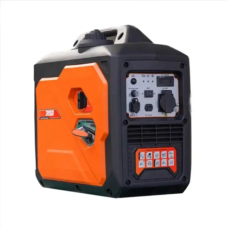 230V Europe Socket 2800W Portable Inverter Generator Prices 220V Silent Gasoline Generators