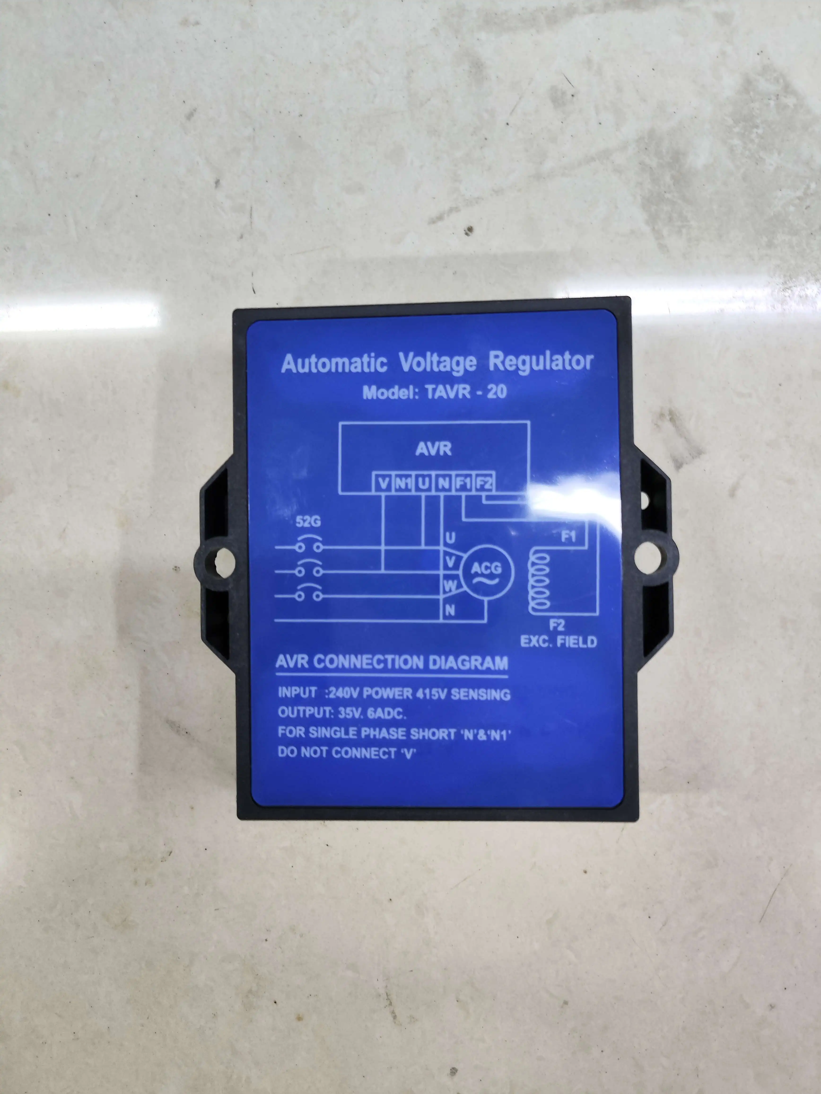 TAVR-20 AVR Generator Automatic Voltage Regulator Generator Spare Parts Engine xeon kit