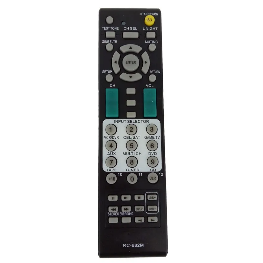 Remote Control RC-682M For Onkyo AV Receiver TX-SA605 TX-SR605 TX-SA8560 TX-SA605 Replaced RC-681M