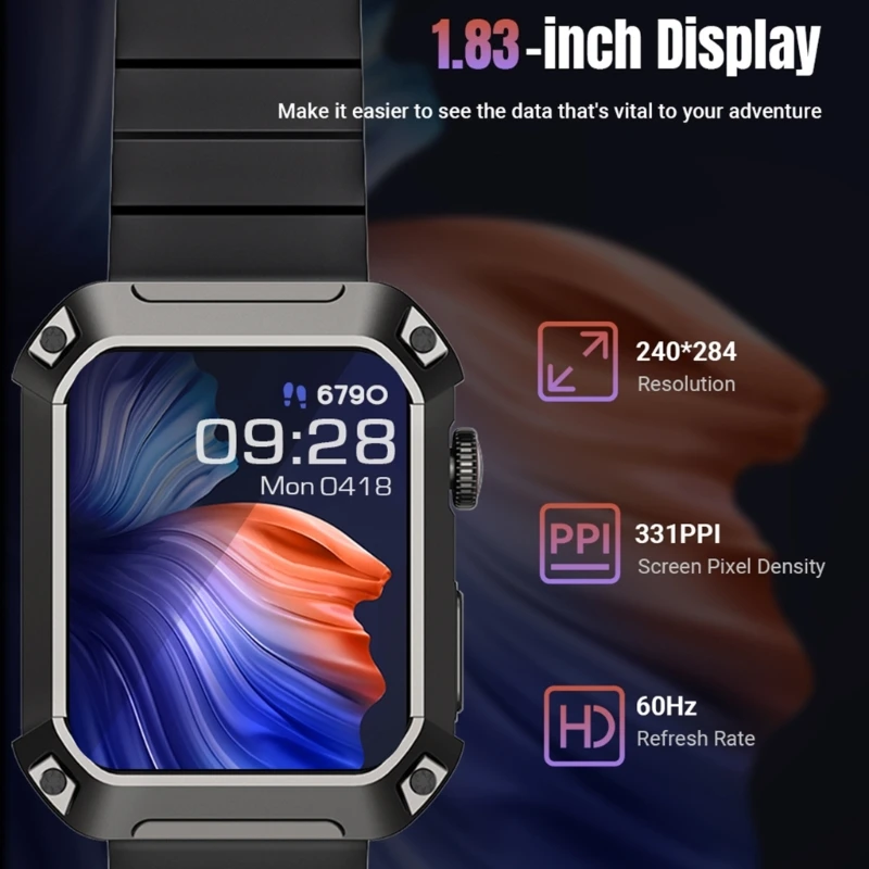 SmartWatch for Men Women Fitness 1.83