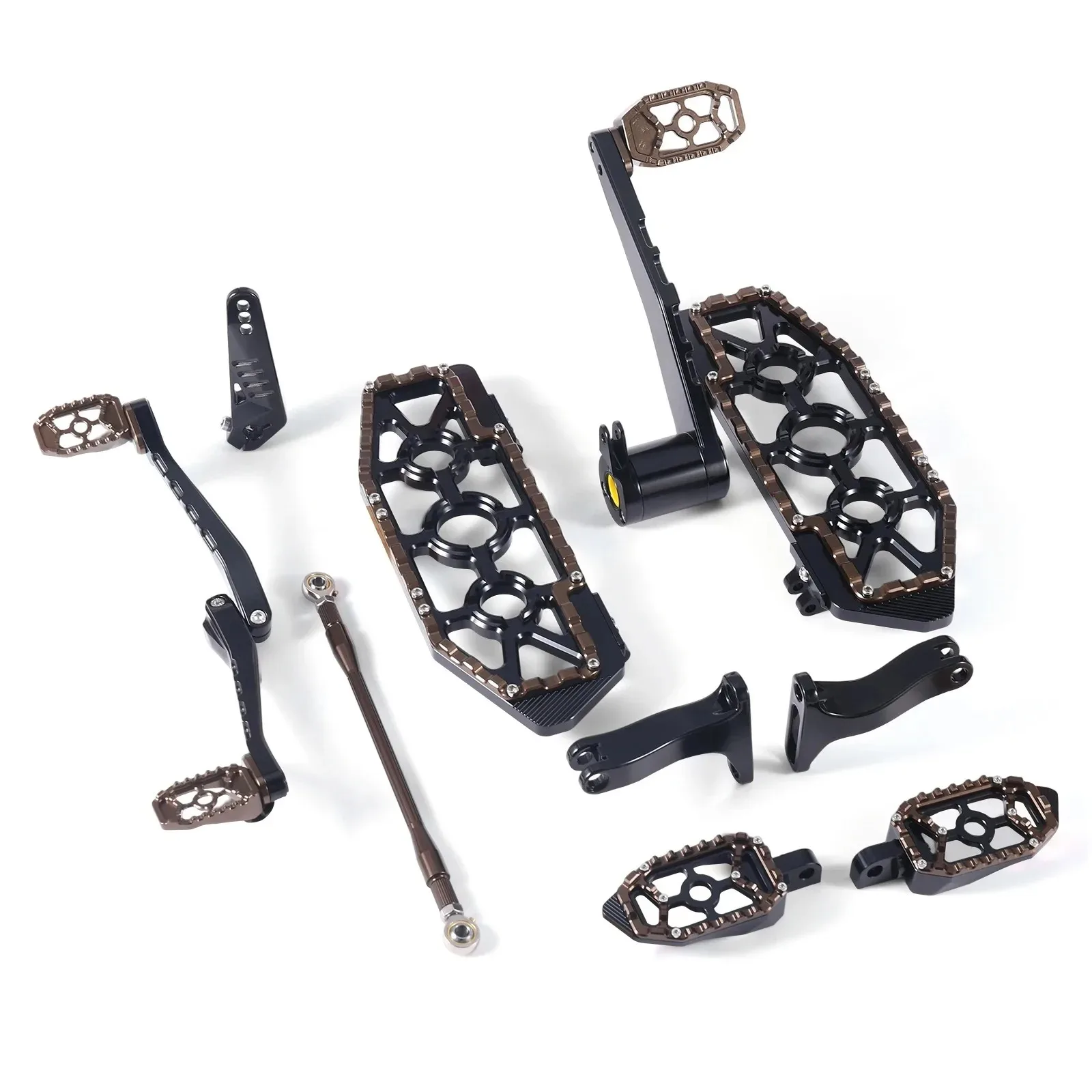 MX Style Floorboards Kit with Brake Arm and Heel Toe Shifter System for  Touring Models 2014-2025