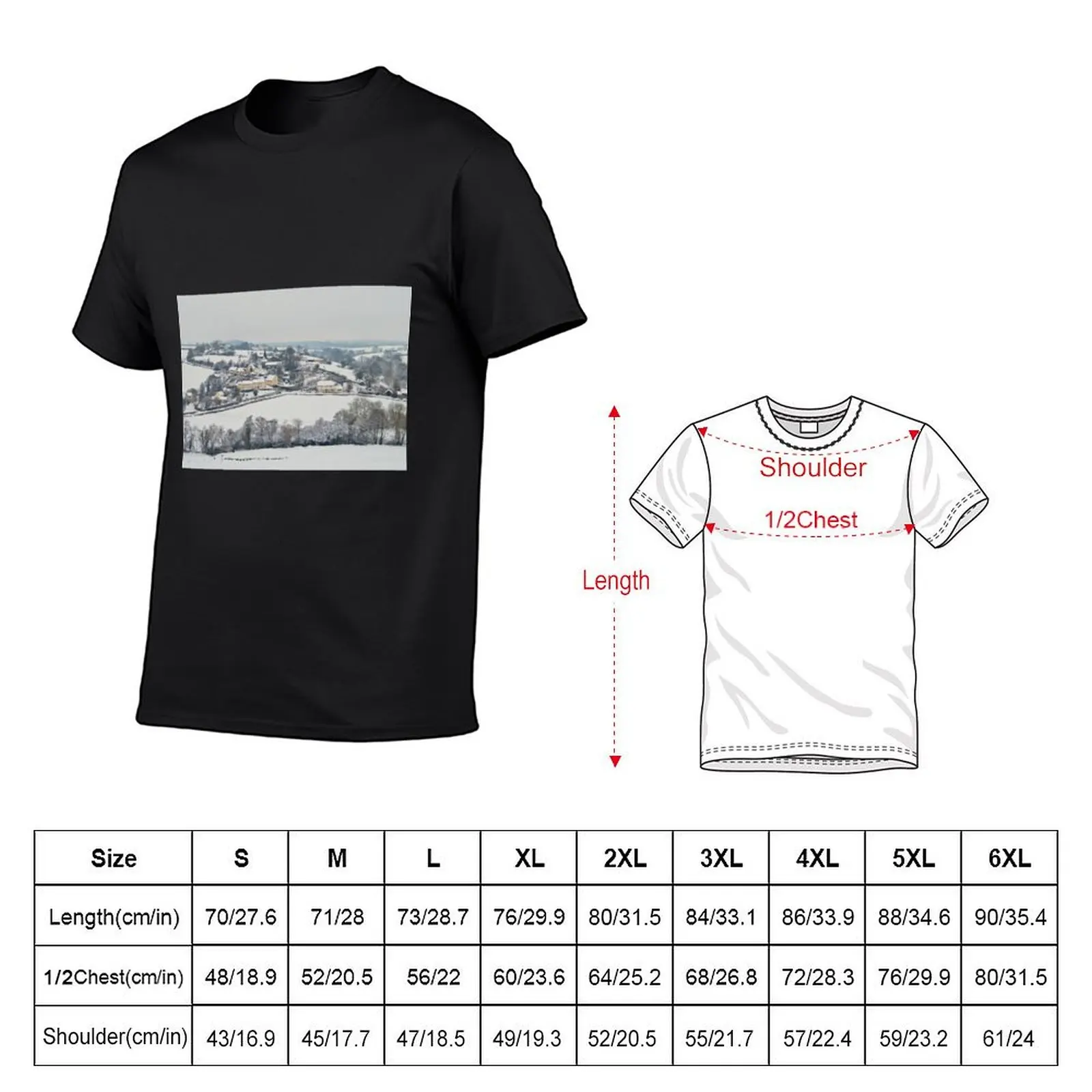 Winter at East Worlington T-Shirt sports fans summer top mens big and tall t shirts image 5
