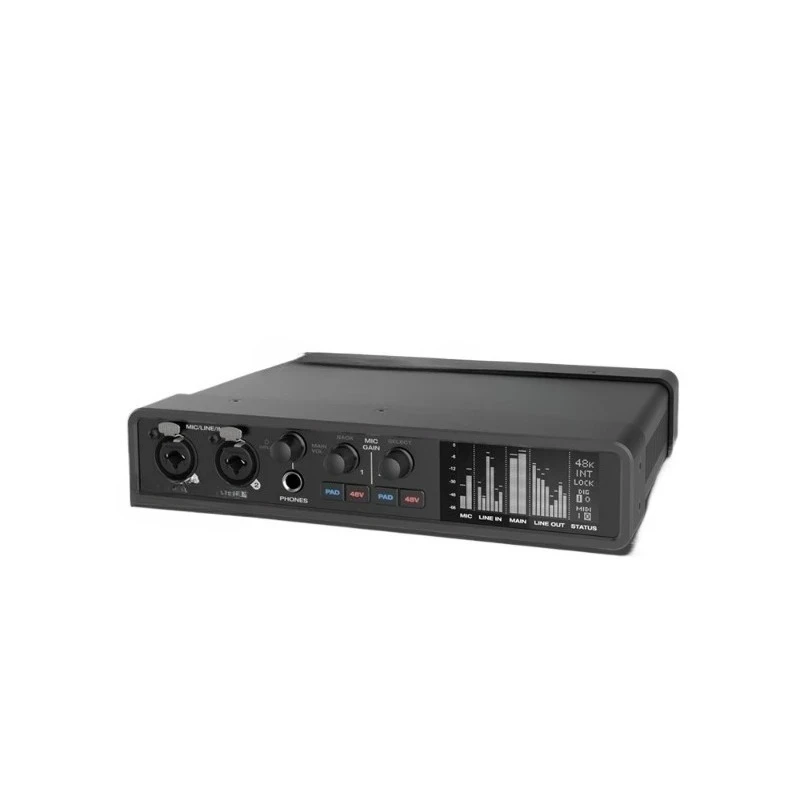 

Sound card 18 in 22 out with DSP effect Professional recording studio USB external audio interface