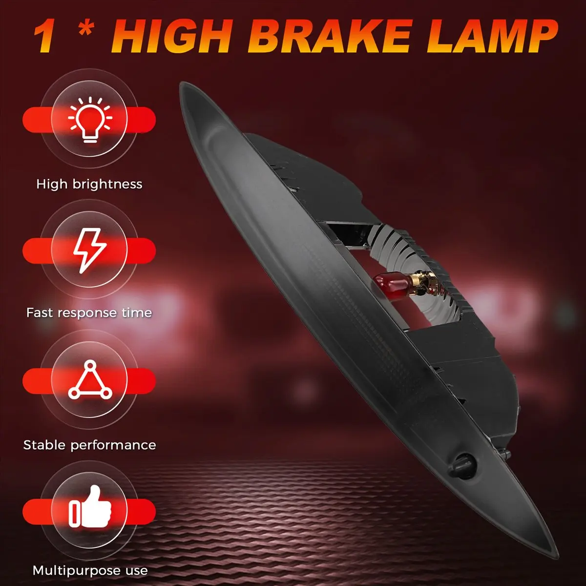 Efficient- Rear Brake Warning Light Third High Brake Lamp for Renault Modus 2004-2012 8200219415