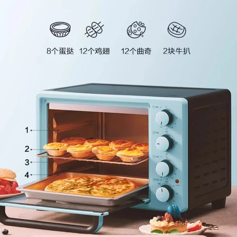 Electric oven household baking small multi-function fully automatic large capacity egg tart oven dried fruit machine