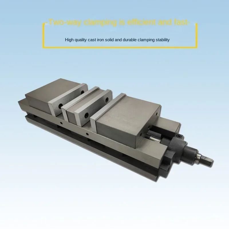 Heavy Milling Machine Two-Way Angle Lock-Style Flat-Nose Pliers CNC Double Opening Precision Machine Vice Vise 4-Inch 6-Inch