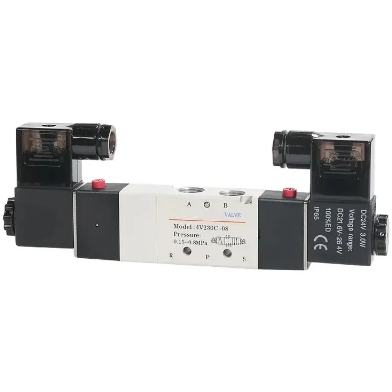Valve 4V430C/E/P-15 Three Five-way Middle Seal AC220V/DC24V/4V430-15