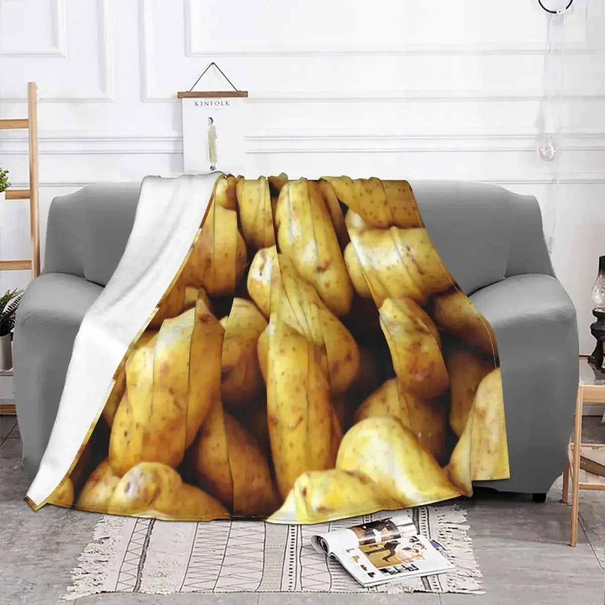 Couch Potato Throw Blanket Loose Blanket Comforter Blanket 150x220cm  59x87in