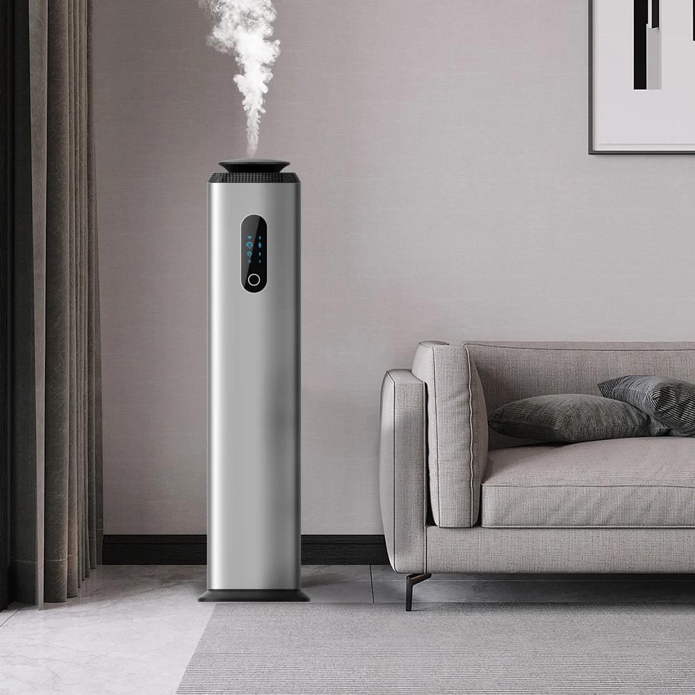 فاخر منخفض الضوضاء التجارية رائحة الهواء الناشر طويلة الأمد آلة رائحة المنزلية الناشر مع شاشة تعمل باللمس الذكية #4