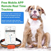 4G Pets GPS Tracker Waterproof Anti-Lost Locator Smart Collar Find Device Ringing Remote Control APP for Dog Cat Animals RYDG61