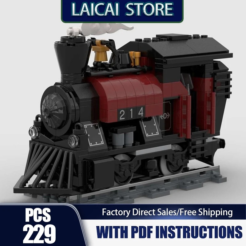 Moc Building Blocks Engine Works SG Class 003 Steam Locomotive Model Technology Brick Assembly Construction Toy Holiday Gifts