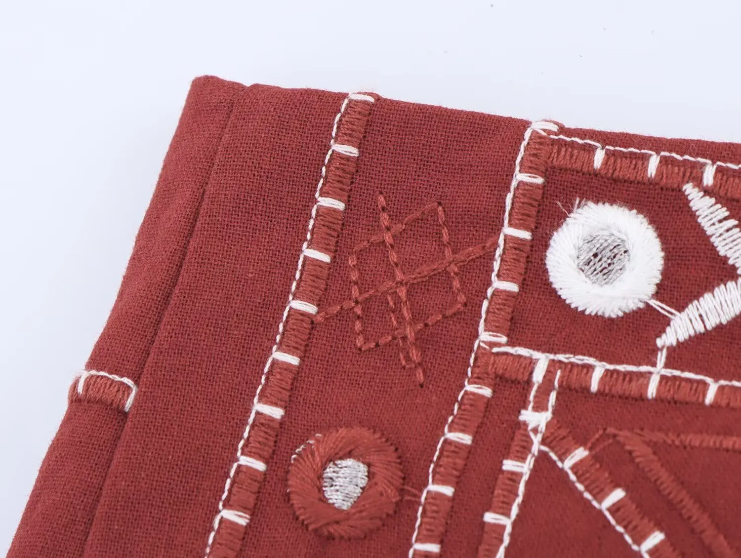 Dameskleding 2025, zomer nieuwe stijl lens geborduurde mode punk casual shorts