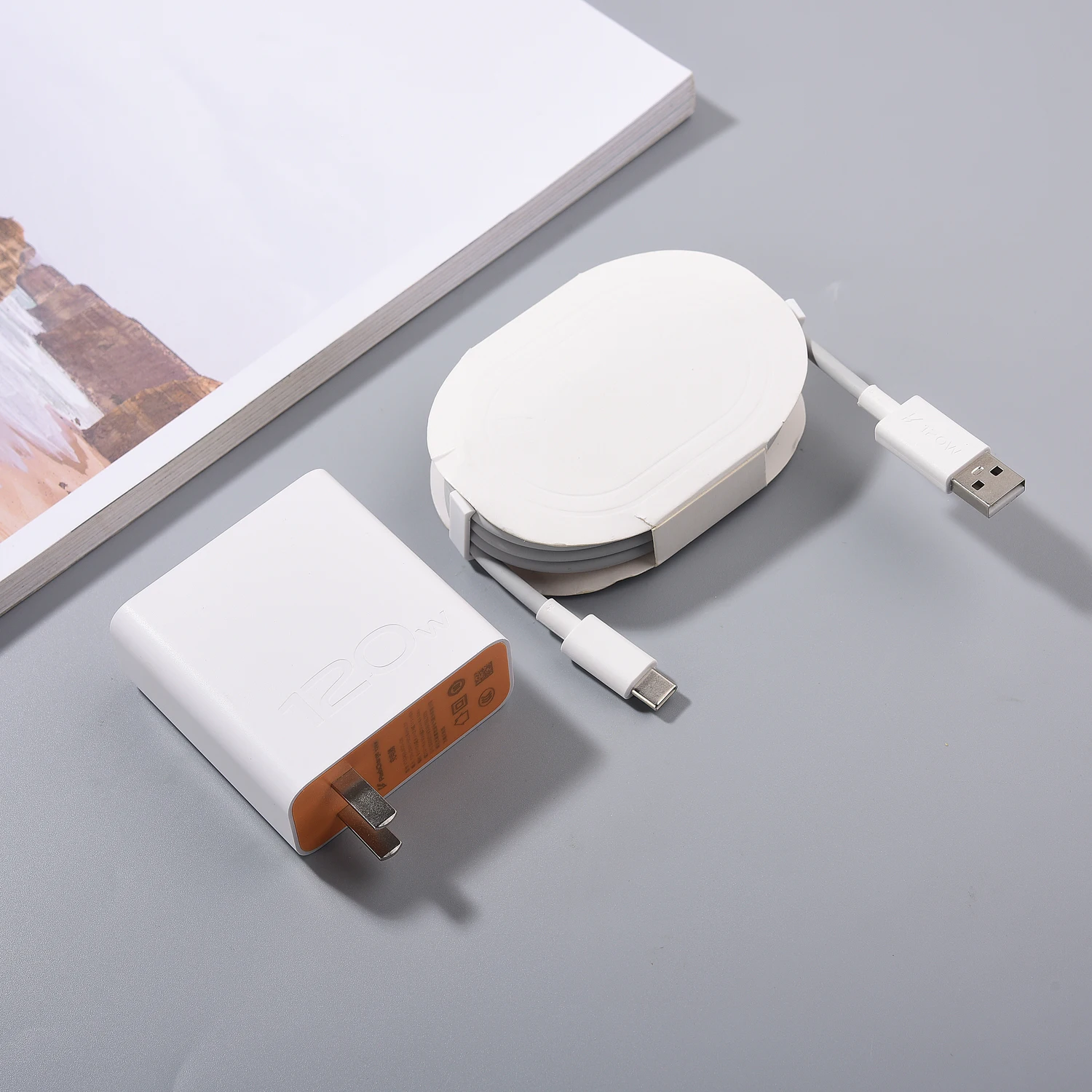 For VIVO X80 X90 X100 Pro X Fold 120W Super Fast Charger Flashcharge Adapter Type C Cable For IQOO 8 9 10 12 Pro NEO 7 8 9 Pro - náhled 4