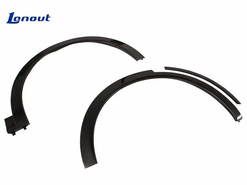 Suitable for Porsche Cayenne Coupe Modified PK Style High Rigidity Dry Carbon Fiber Wheel Arches Wheel Eyebrow Flares
