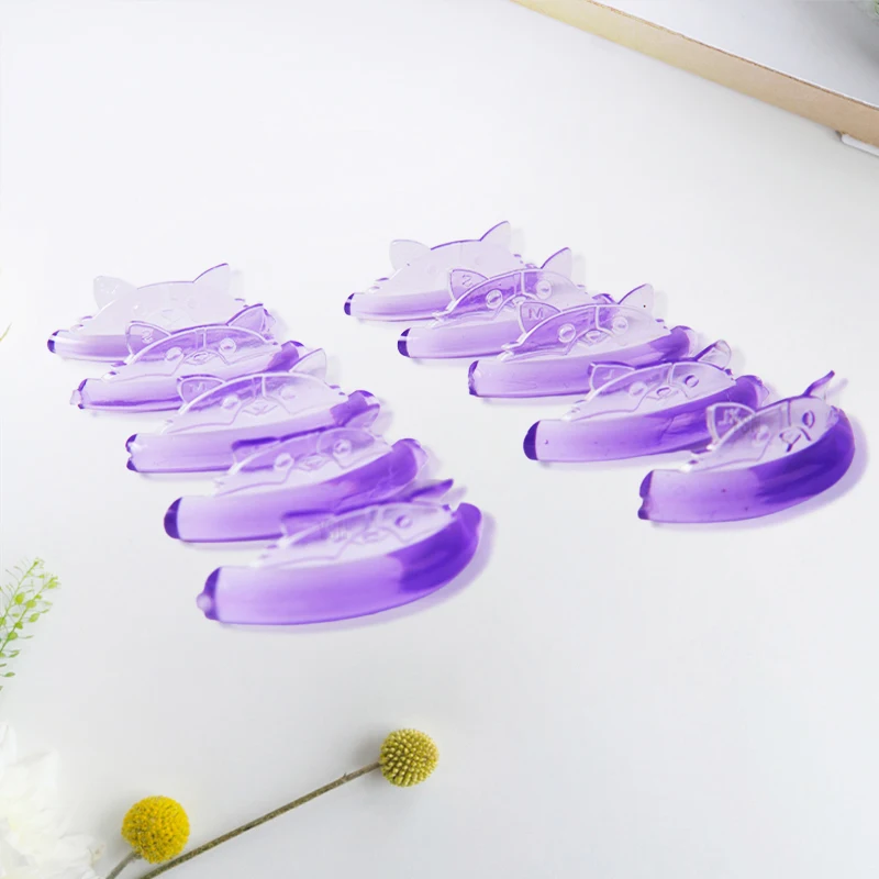 5 pares c onda silicone cílios perm almofadas pegajosas cílios haste escudo levantamento 3d cílios modelador acessórios ferramenta de maquiagem