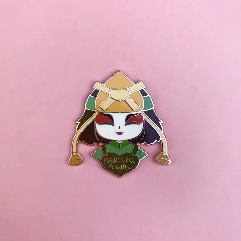 Fight Like A Girl Suki Enamel Pin  Movie Pins