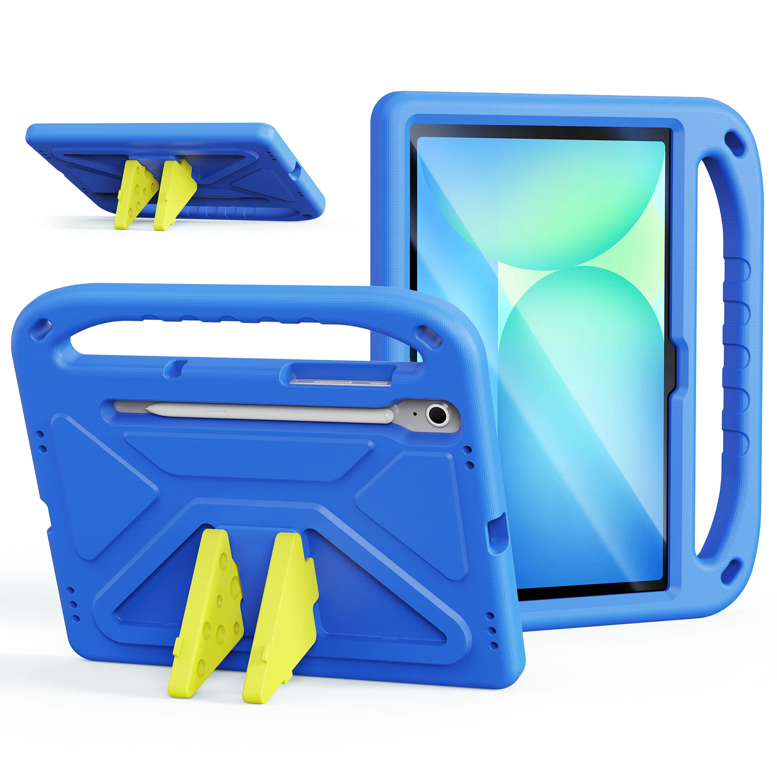 

DUX DUCIS Puff Series Tablet Case For Samsung Galaxy Tab S10 Lite / S10 FE / S9 / S9 FE / S8 / S7 , Kickstand EVA Kids Shockproo