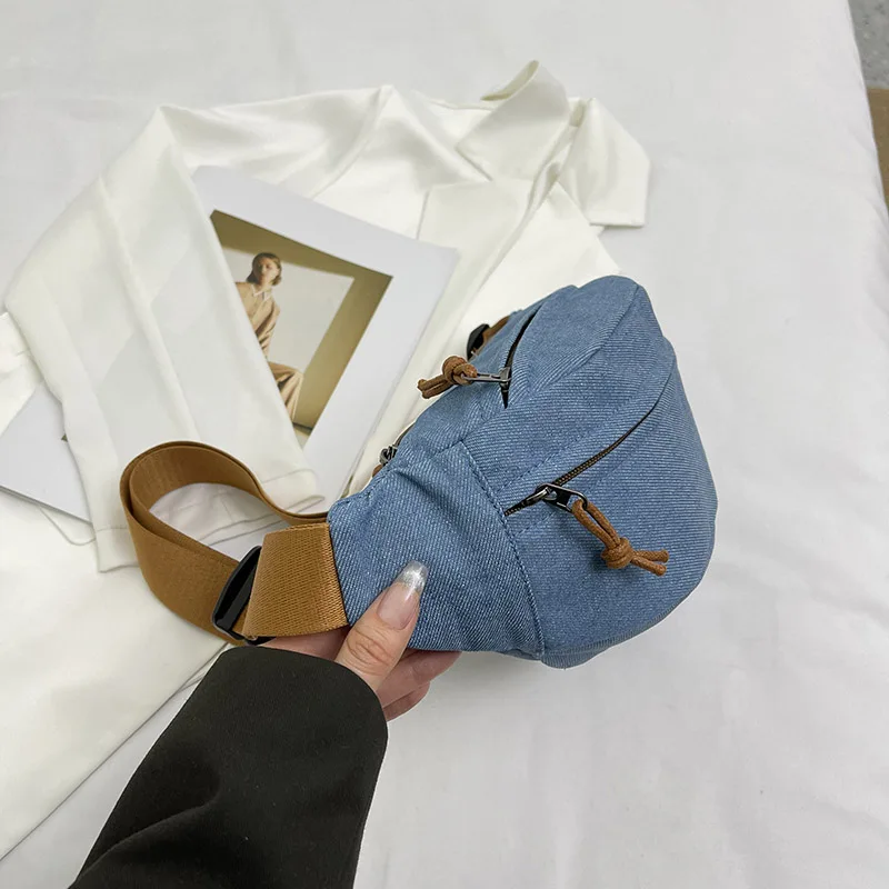 Casual Cord Gürtel Taschen für Frauen Mode Fanny Pack Weibliche Banane Taille Tasche Hüfte Geldbörse Schulter Crossbody Brust Tasche Tasche – Detail 27