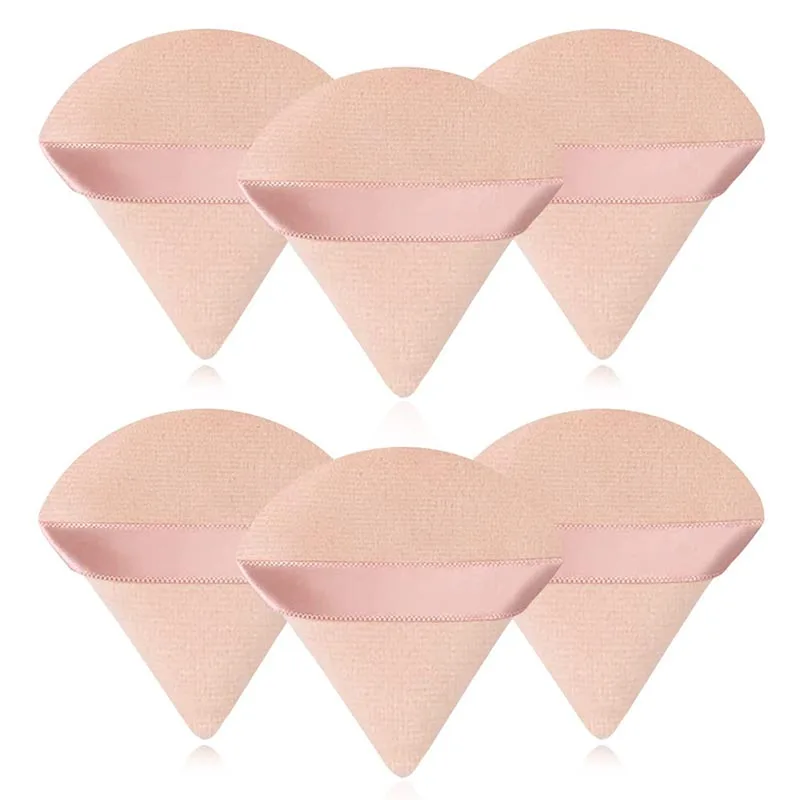 جديد 10/20 قطعة مثلث المخملية مسحوق الإسفنج مستحضرات التجميل الدقيق ماكياج الوجه الصغير قابل للغسل خفيفة الوزن ماكياج أداة FP03