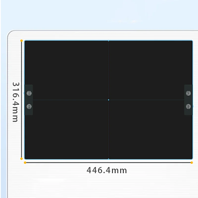 Pizarra Lcd recargable de 21,5 pulgadas, tableta de escritura, tablero de dibujo electrónico, almohadillas gráficas de escritura a mano para garabatos, regalo para oficina