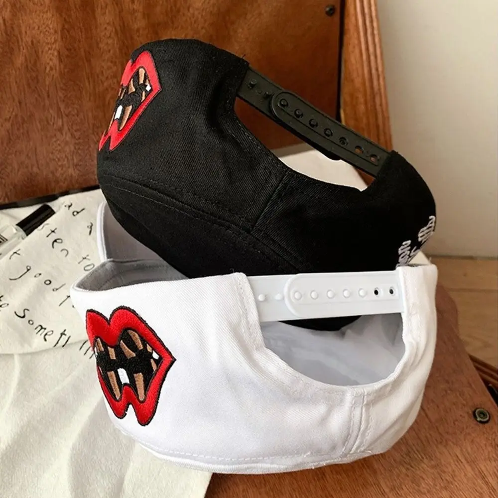 

Trend American Letter Embroidered Cap Street Dance Hip Hop Men Women Baseball Cap Sun Flat Top Snapback Hat Streetwear