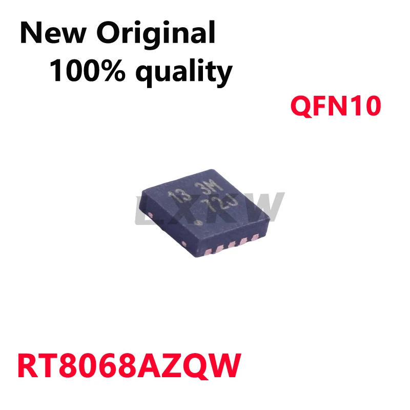 5-10/PCS New Original RT8068AZQW RT8068A (13 ED,13 EC 13 EE,11 EF ...) QFNN-10 DC-DC power chip In Stock