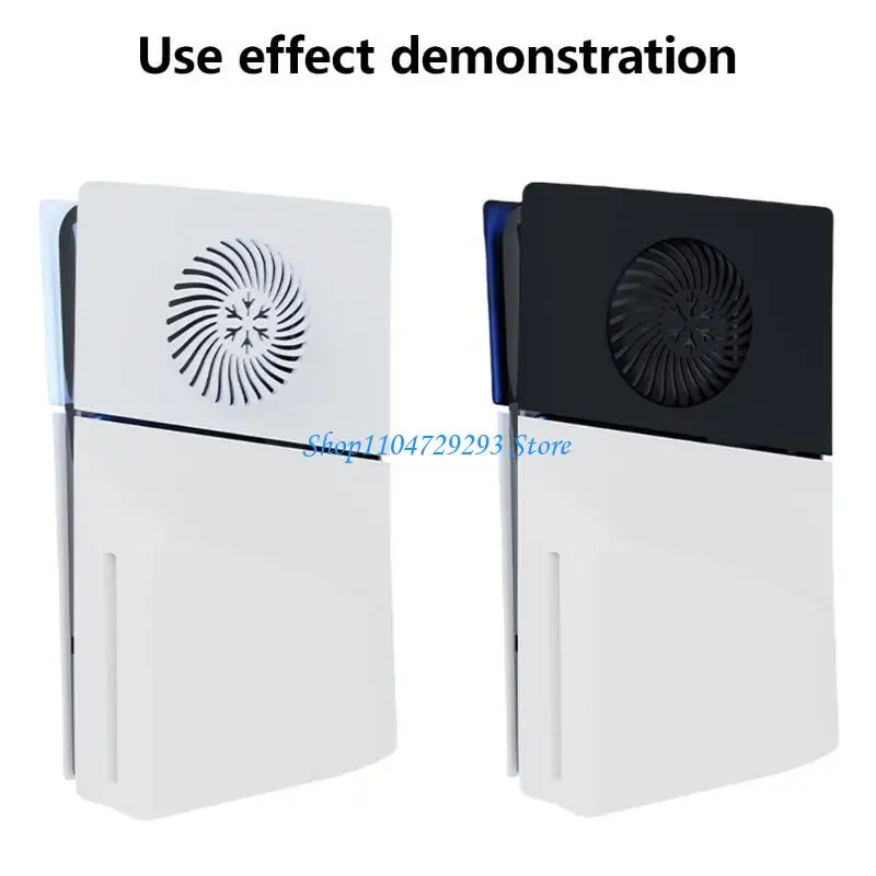 

Y2GD Gaming Accessories Upper Side Cover Panel with Vent for Slim Disc Edition