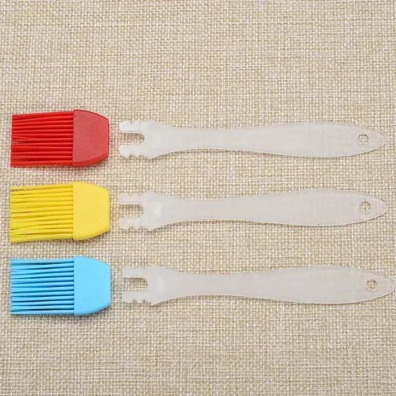 1PCS Silicone Oil Brush Basting Brush DIY Cake Bread Butter Baking Brushes Kitchen Cooking Barbecue Accessories BBQ Tools
