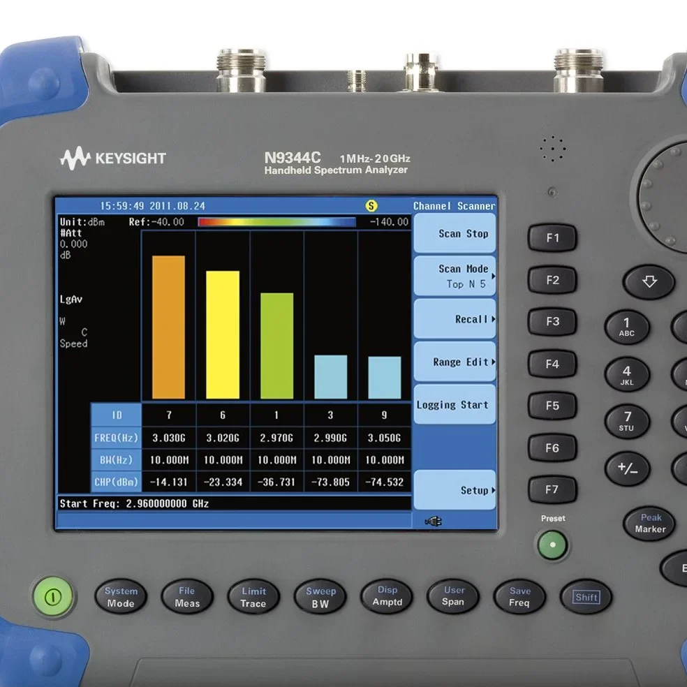 Keysight N9344C Handheld Spectrum Analyzer (HSA), 20 GHz (Discontinued)