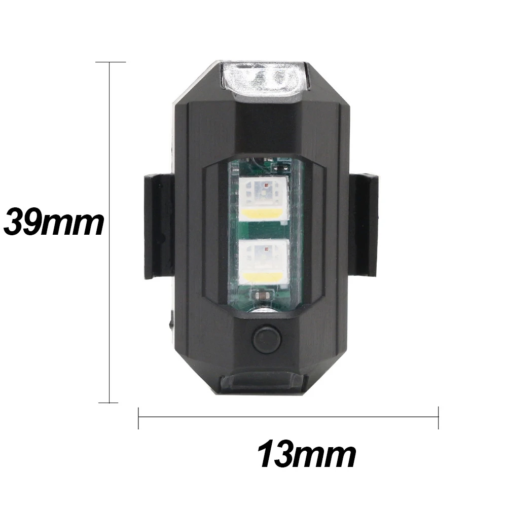 Motorcycle LED RGB Warning Lig - Drone Strobe Light reseña y precio