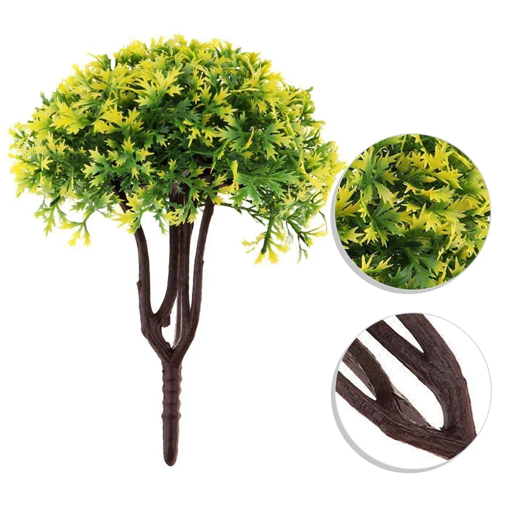 1:40 Scale 16cm Model Trees Flower Train Scenery For Architecture Landscape Decor Landscape Animation Garden Scenery Diorama