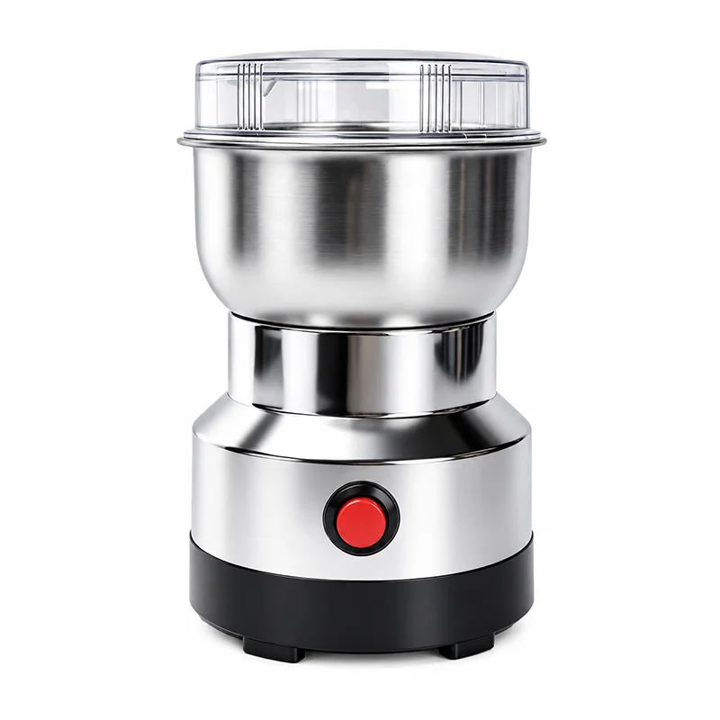 Macinacaffè elettrico multifunzione, capacità 300 ml, potenza 250 W, 25.000 giri/min; adatto per macinare caffè, sale, erbe aromatiche, ecc.