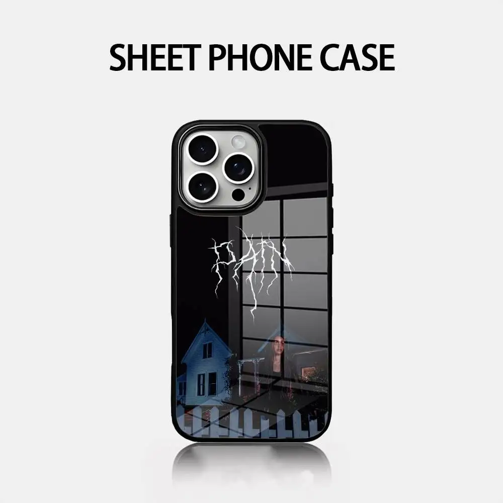 

P-PinkPantheress Phone Case Glass Cover Phone Case For Iphone 16 15 14 12 11 13 Pro Max Mini Puls Attraction CASE