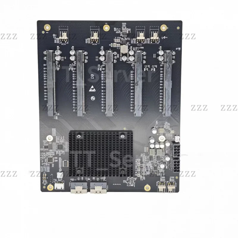 ZZ For PLX88096 Expansion Card PCIe 4.0 5-card expansion backplane Adapter Board