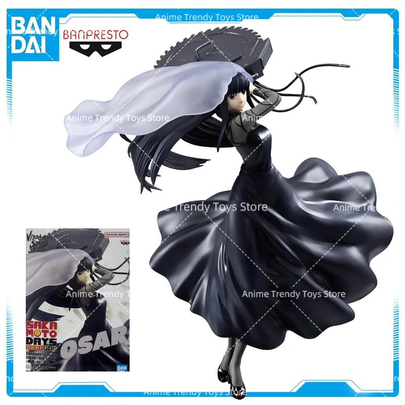 

В наличии оригинальная модель Banpresto Vibration Stars Sakamoto Days Osaragi II фигурка аниме фигурка игрушки коллекции подарки WY