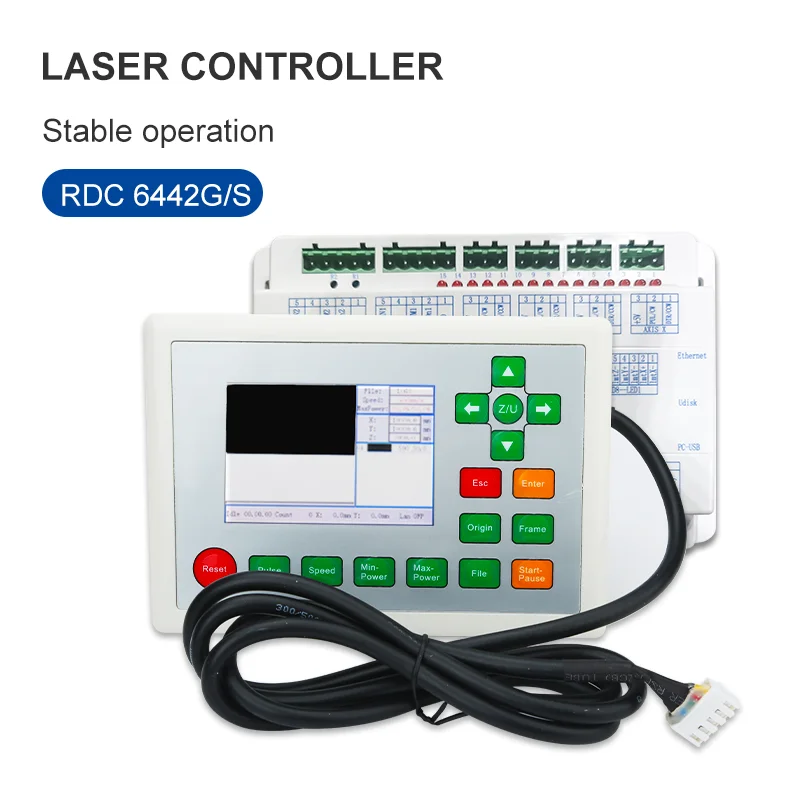 Co2 laser DSP controller original Ruida RDC6442G 6442S Co2 laser engraving and cutting machine laser spare parts