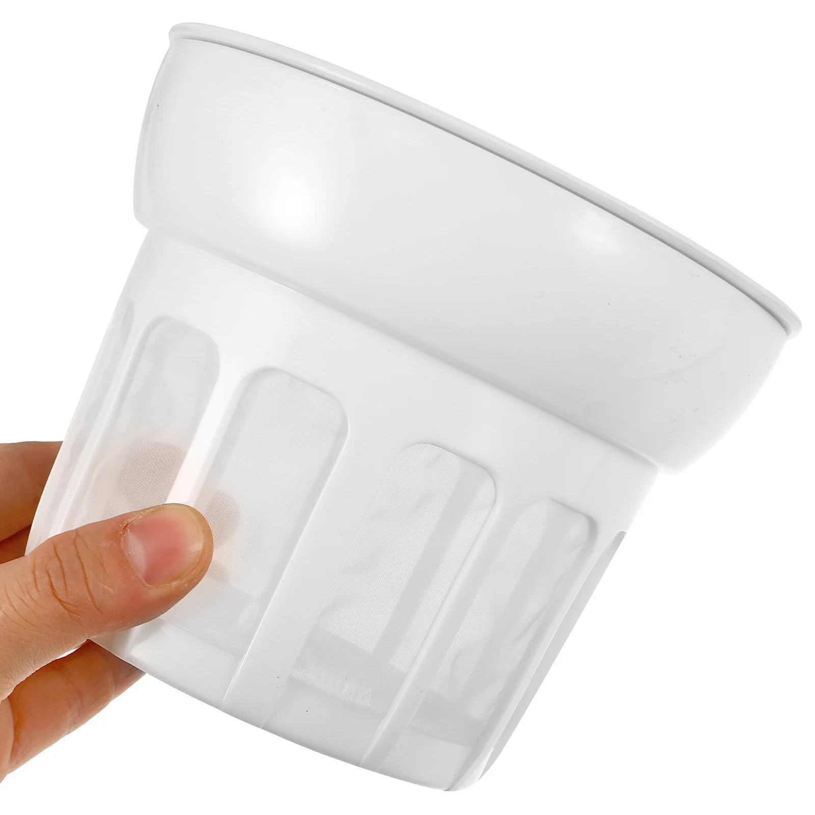 

Reusable Yogurt Mesh Strainer Lidded Design for Efficient Whey Separation and Smooth Creamy Yogurt Making At Home