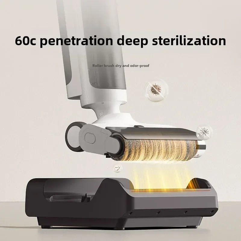 Xiaomi Mijia Wireless Floor Washing Machine 4C Sweeping, Anti-entanglement, Constant Temperature and Baking Original authentic O